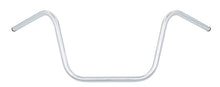 Load image into Gallery viewer, 12 in. Medium Ape Hanger Chrome 1 inch (25mm) Motorcycle Handlebars (no wiring dimples) - Motorcycle Storehouse 905135
