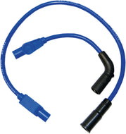 Taylor Ignition Leads Spark Plug Wires Blue for Harley-Davidson Touring models 1999-06 with Carb