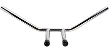 Load image into Gallery viewer, Handlebars 4 in. High T-Bar 1 in. (25mm) - Chrome
