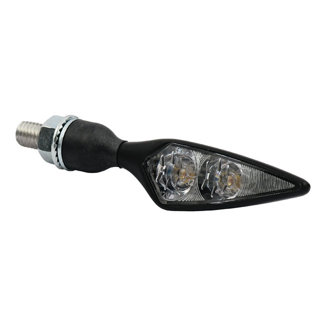 Kellermann 166200 Turn Signal Micro Rhombus Extreme Black for Rear Right/Front Left