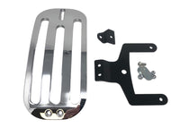 Solo Luggage Rack + Bracket fits Indian Chief/Chieftain - Chrome - Highway Hawk H668-0631