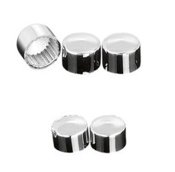 Chrome Bolt Covers for 5/16 in. Hexagon Head Bolt (uses 1/2 in spanner) - Motorcycle Storehouse 905043