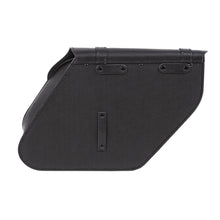 Load image into Gallery viewer, Ledrie HLZAD2-1096 Saddlebag Left Side Black 11 Litres fits Harley-Davidson FXD Dyna - Genuine Real Leather
