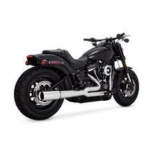Load image into Gallery viewer, Vance &amp; Hines 17387 PCX Chrome Pro Pipe 2-into-1 Exhaust fits Harley-Davidson 2018 up Softail
