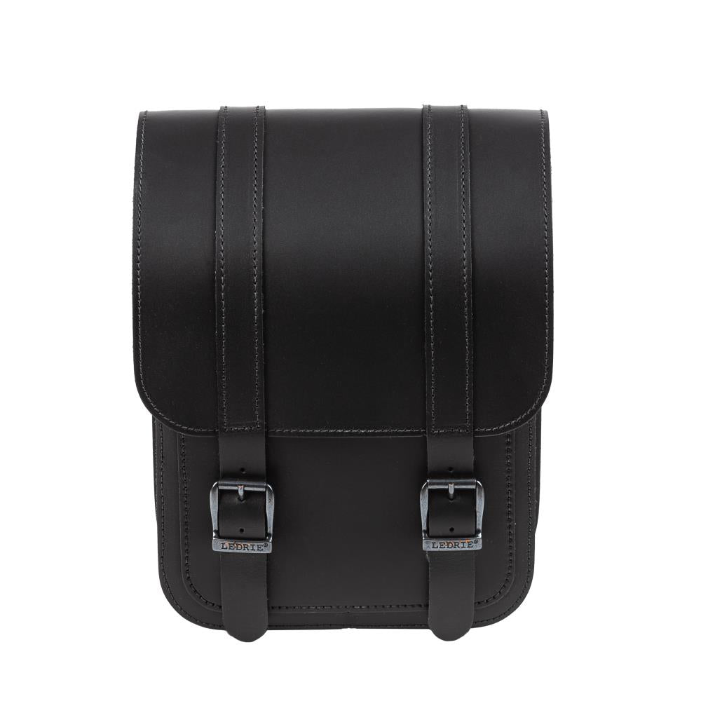 Swingarm Bag Straight Black 10 Ltr fits Harley-Davidson Softail