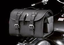 Load image into Gallery viewer, Motorcycle Suitcase Real Leather Orlando Black
