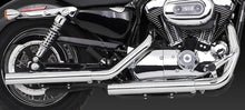 Load image into Gallery viewer, Vance &amp; Hines 16819 Straightshots HS Slip-on Exhaust Chrome 2004-2013 Sportster
