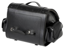 Load image into Gallery viewer, Motorcycle Suitcase 47 Ltr TEK Leather Memphis Small
