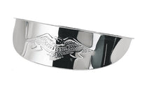 Load image into Gallery viewer, Live To Ride Eagle Visor for 5-3/4 inch Motorcycle Headlight, Chrome Plated Steel - Zodiac 160251

