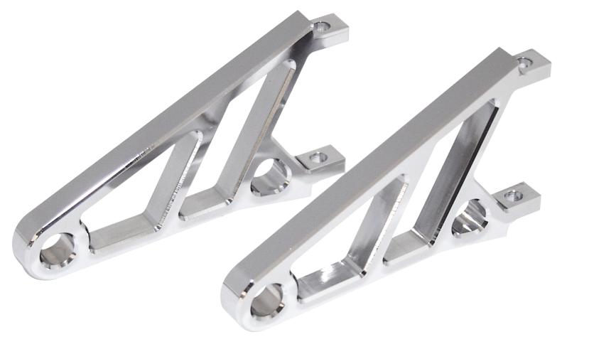 HIGHSIDER 220-821 Alu Headlight Bracket Chrome - Pair