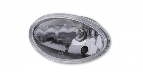 HIGHSIDER 226-191 H4 Headlight Insert, Oval - Clear Lens