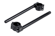 Handlebars Clip-on Black Aluminum 22mm (7/8'') - 41mm Forks