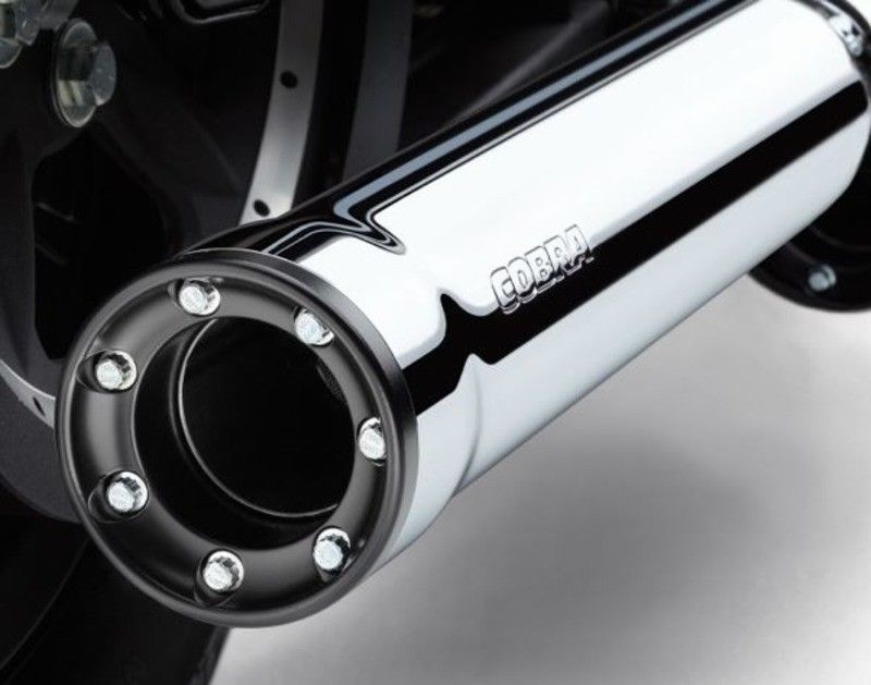 Cobra 3 in. Slip-On RPT Exhaust Mufflers Harley Breakout FXSB/FXSBSE
