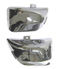 Load image into Gallery viewer, chrome side panel covers 2 yamaha virago xv250 xv535 1988 2003
