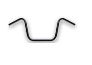 12 inch Medium Ape Hanger Black 1 inch (25mm) Handlebars with Dimples (fits Harley) - Motorcycle Storehouse 905226