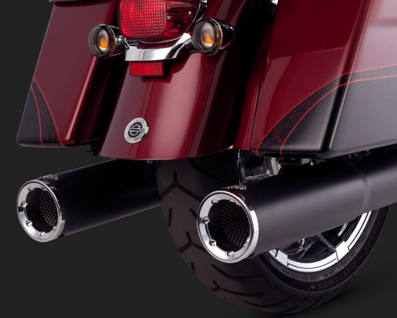 Vance & Hines Hi-Output Exhaust Black 1995-2016 Touring