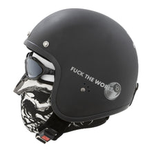 Load image into Gallery viewer, Motorcycle Biker Face Mask &quot;Skull Gun&quot; made from Neoprene - Highway Hawk H02-645
