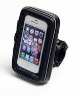 Handlebar Mount Pouch/Phone Holder for iPhone 5,SatNav, GPS