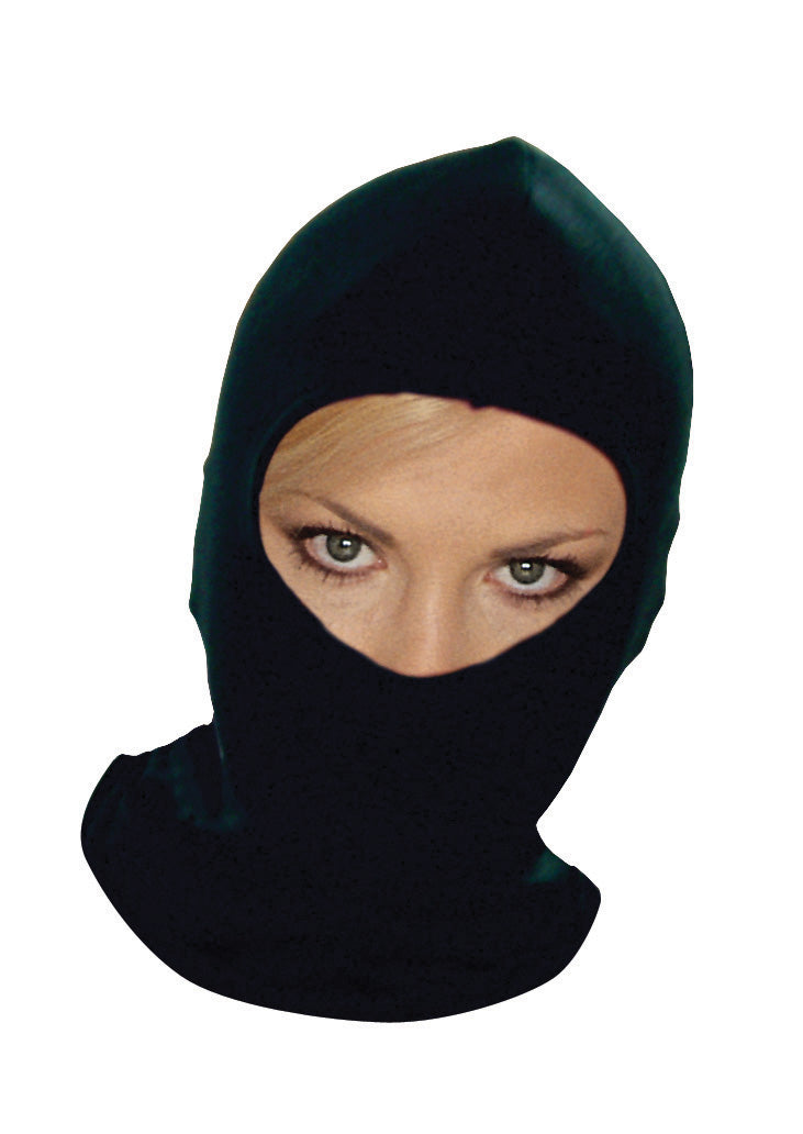Thermal Silk Black Balaclava Under Helmet Protection