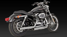 Load image into Gallery viewer, Vance &amp; Hines 16819 Straightshots HS Slip-on Exhaust Chrome 2004-2013 Sportster
