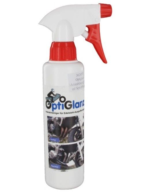 OptiGlanz Stainless Steel Cleaner Removes Exhaust Pipe Bluing 250ml