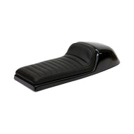 Seat Cafe Racer Classic Square Type Tuck 'n' Roll - Black