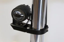 Load image into Gallery viewer, Highsider CNC Bracket RS1 Black for fixing a &quot;SATELLITE&quot; driving light

