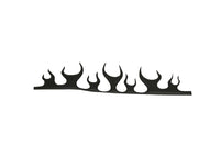 flames for turn signals black