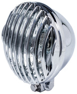 Headlight Grill Cover Steampunk Trim fits 5.75 inch Headlight - Chrome