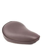 Brown Retro Solo Motorcycle Seat Old School Chopper Bobber - Highway Hawk H53-1805