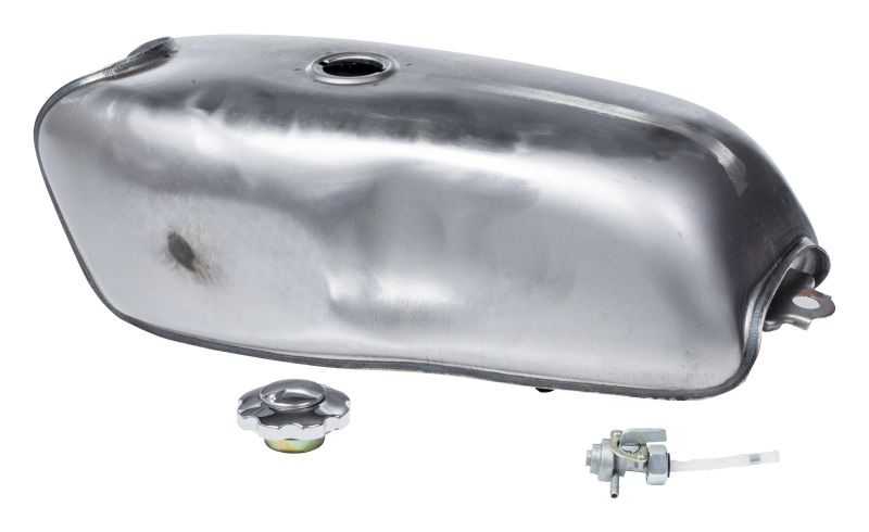 Universal Retro Racing Fuel Tank Type 1 in Steel  - Highway Hawk HC61-023