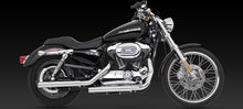 Load image into Gallery viewer, Vance &amp; Hines Straightshots HS Slip-on Exhaust Chrome 2004-2013 Sportster
