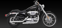 Load image into Gallery viewer, Vance &amp; Hines 16819 Straightshots HS Slip-on Exhaust Chrome 2004-2013 Sportster
