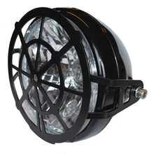 Load image into Gallery viewer, Headlight Cover Guard Black fits 7 inch Light Side Mount - 250mm
