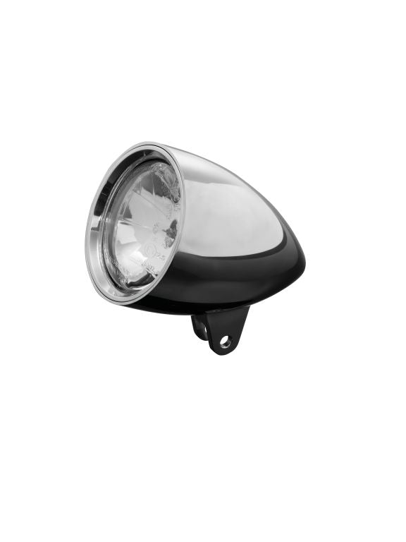 custom 7 inch headlight cone shape polished aluminium finish