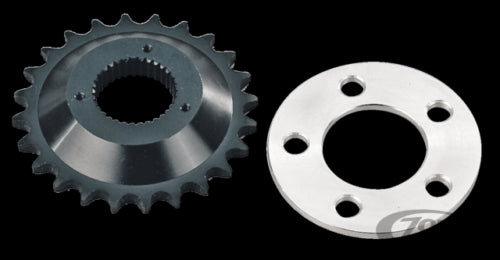 Belt to Chain Drive Kit Offset Sprocket for Harley 5-Speed Softail