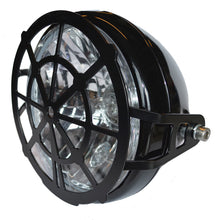 Load image into Gallery viewer, Headlight Cover Guard Black fits 7 inch Light Side Mount - 215mm - Highway Hawk H691-001
