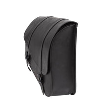 Load image into Gallery viewer, Ledrie HLZAD2-2021 Frame Bag Black 11.5 Litres fits Yamaha, Suzuki &amp; Harley Sportster made from Genuine Real Leather
