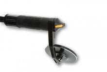 Load image into Gallery viewer, HIGHSIDER 203-001 LED Handlebar Bar End Indicator &quot;FLIGHT&quot; (Pair) - Black
