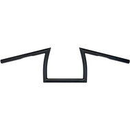 Biltwell XL Keystone 1 inch Handlebars with Wiring Dimples - Black