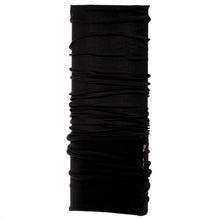 Load image into Gallery viewer, Polar Thermal Buff Multifunctional Headwear Neck Tube Black Fleece
