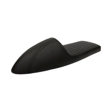 Load image into Gallery viewer, Seat Cafe Racer Classic Type 1 Tuck &#39;N Roll Full Covered Seat - Long Cowl Black
