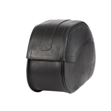 Load image into Gallery viewer, Saddlebag Set / Panniers (20L) Leather Black fits Indian Scout/Kawasaki Vulcan S
