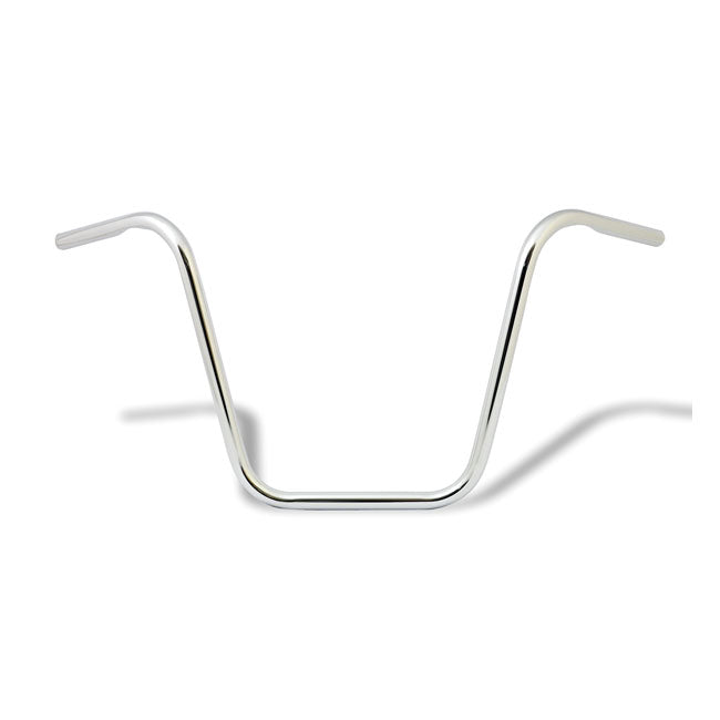 16 in. Ape Hanger Chrome 1 inch (25mm) Harley-Davidson Handlebars with Dimples