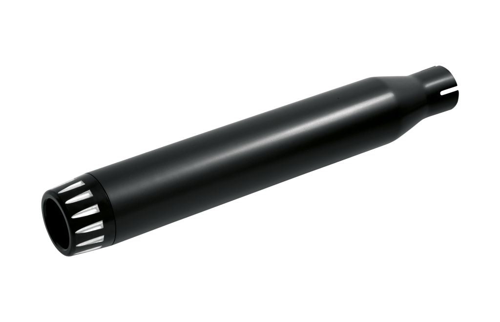 Muffler Rage Black / Black End-Cap 70mm Diameter