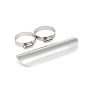 Chrome Exhaust Heat Shield Cover for 2-1/4 in (57mm) Pipe - Motorcycle Storehouse 510607