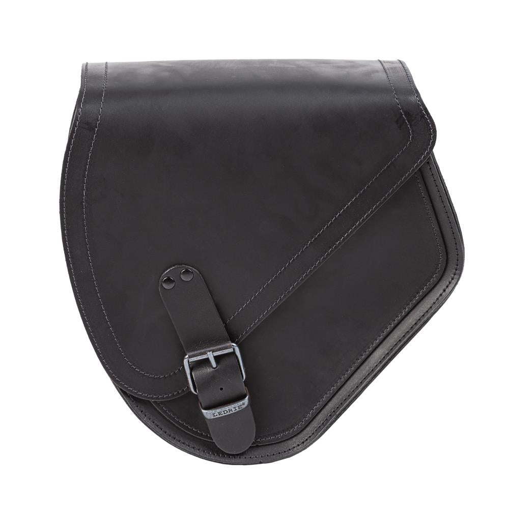Swingarm Bag Left Black fits Harley-Davidson Softail