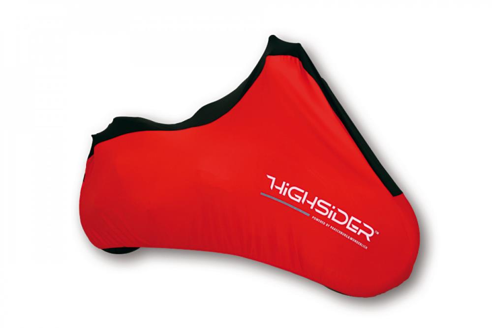 Highsider Indoor Motorcycle Cover - Red Size S: Length: 160 cm