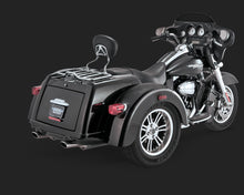 Load image into Gallery viewer, Vance &amp; Hines Trike Deluxe Slip-on Exhaust Chrome &amp; SS Tip 09-20 Tri Glide
