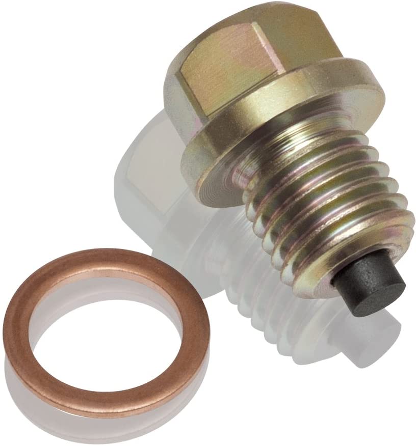 Show Chrome 5-302 Magnetic Oil Sump Drain Plug M12 x 1.5 Detects Potential Engine Problems